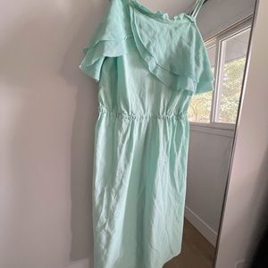 Turquoise aritzia Wilfred dress